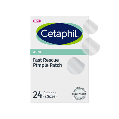 Patches anti-acné Cetaphil en boîte de 24 unités