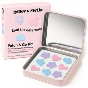 Patches anti-acné grace & stella dans un packaging miroir