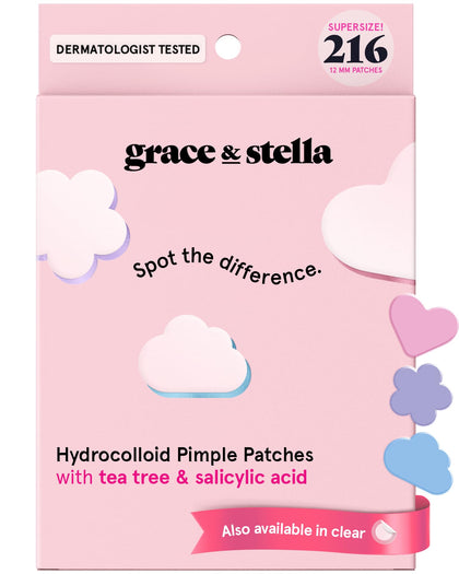 Patches anti-imperfections grace & stella en forme de coeur coloré