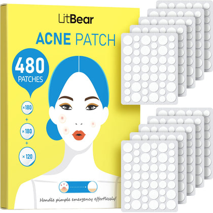 Patches anti-imperfections LitBear 480 patches dans l'emballage