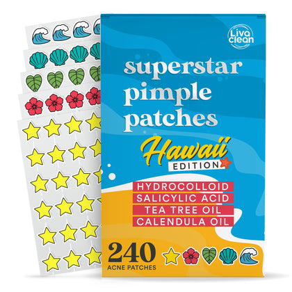 Patches anti-imperfections LivaClean Édition Hawaii vue avant