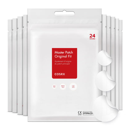 Patches COSRX anti-acné hydrocolloïdes en boîte de 240 unités