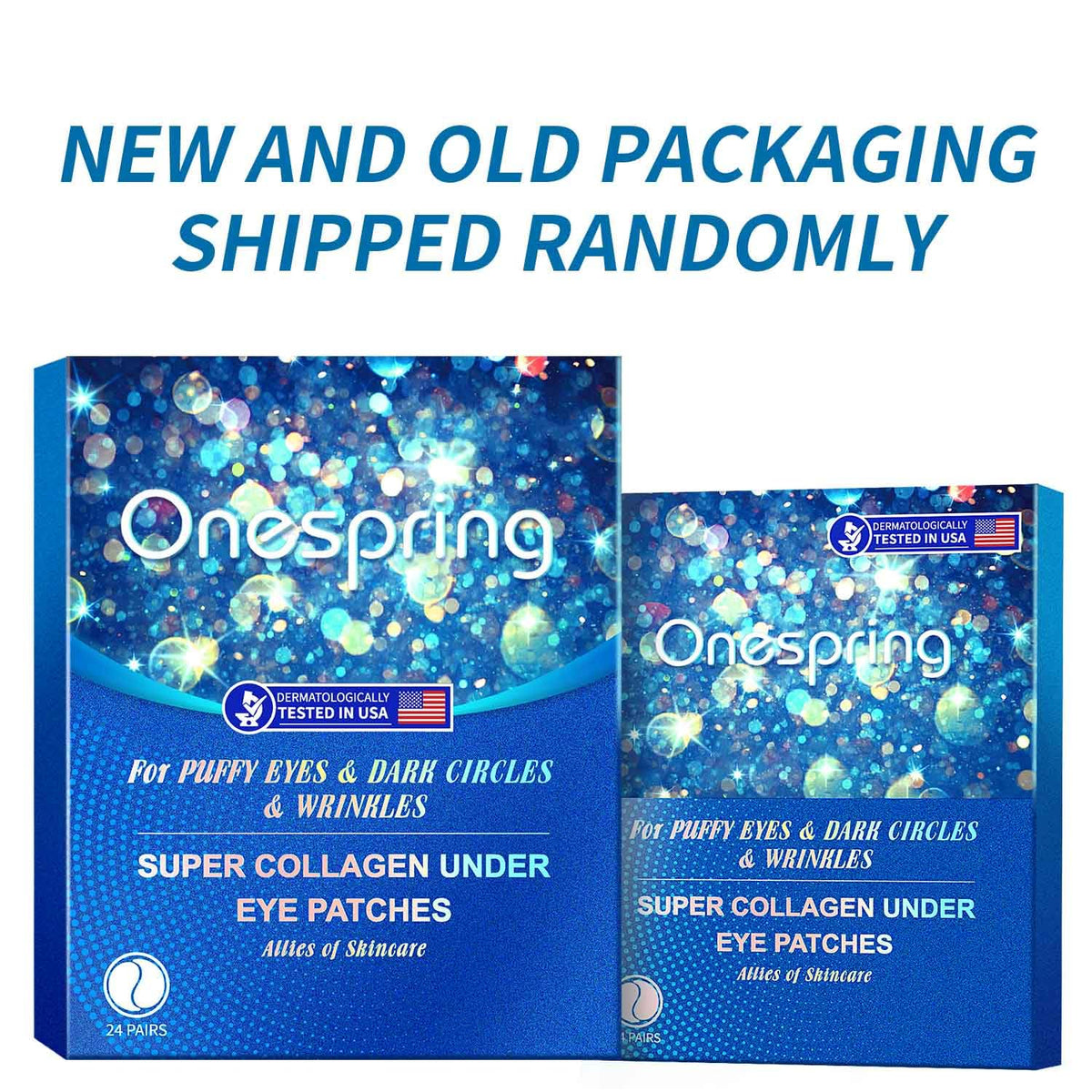 Patches gel contour des yeux Onespring avec extrait de perle