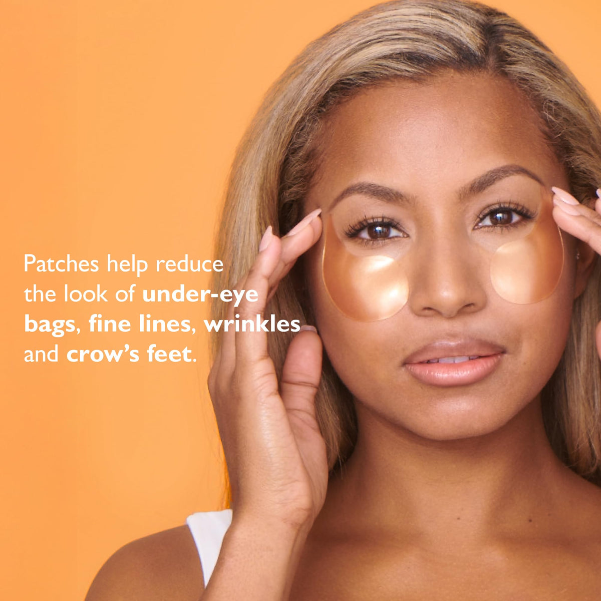 Patches Hydra-Gel Potent-C™ avec un flacon de soin du visage