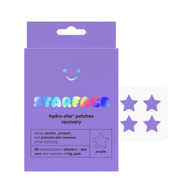 Patches Hydro-Star® de Starface en forme d'étoile, vue avant