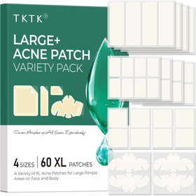 Patches hydrocolloïdes TKTK Large+ 60 unités dans l'emballage