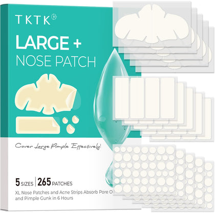 Patches hydrocolloïdes TKTK pour le nez, emballage avant