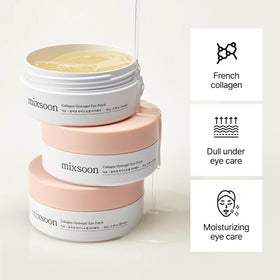 Patches hydrogel mixsoon, vue de côté montrant la texture