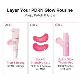Patches médicube Jelly Eye Mask PDRN montrant leur effet de fraîcheur