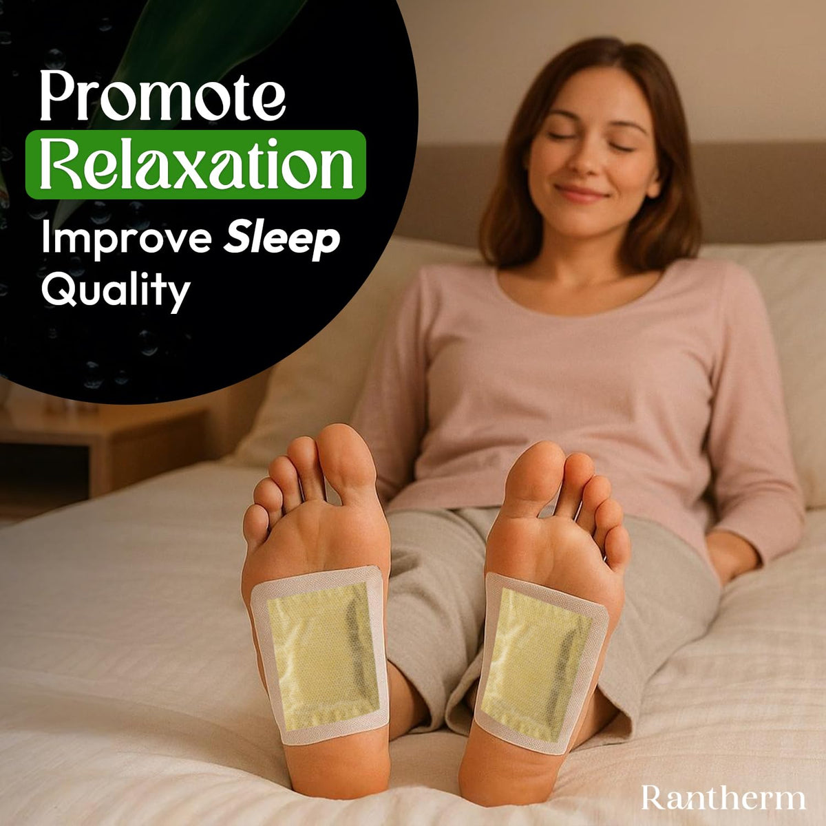 Patches pour les pieds Rantherm, vue de face