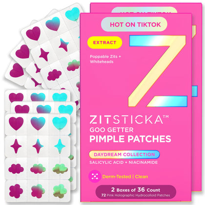 Patches ZitSticka DreamHolo holographiques en boîte