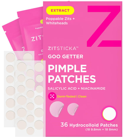 Patches ZitSticka GOO GETTER face avant avec emballage