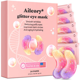 Patchs contour des yeux AILEORY tri-couleurs en gel, face avant