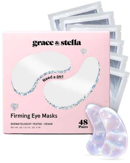 Patchs contour des yeux grace & stella avec extrait de riz en vue avant