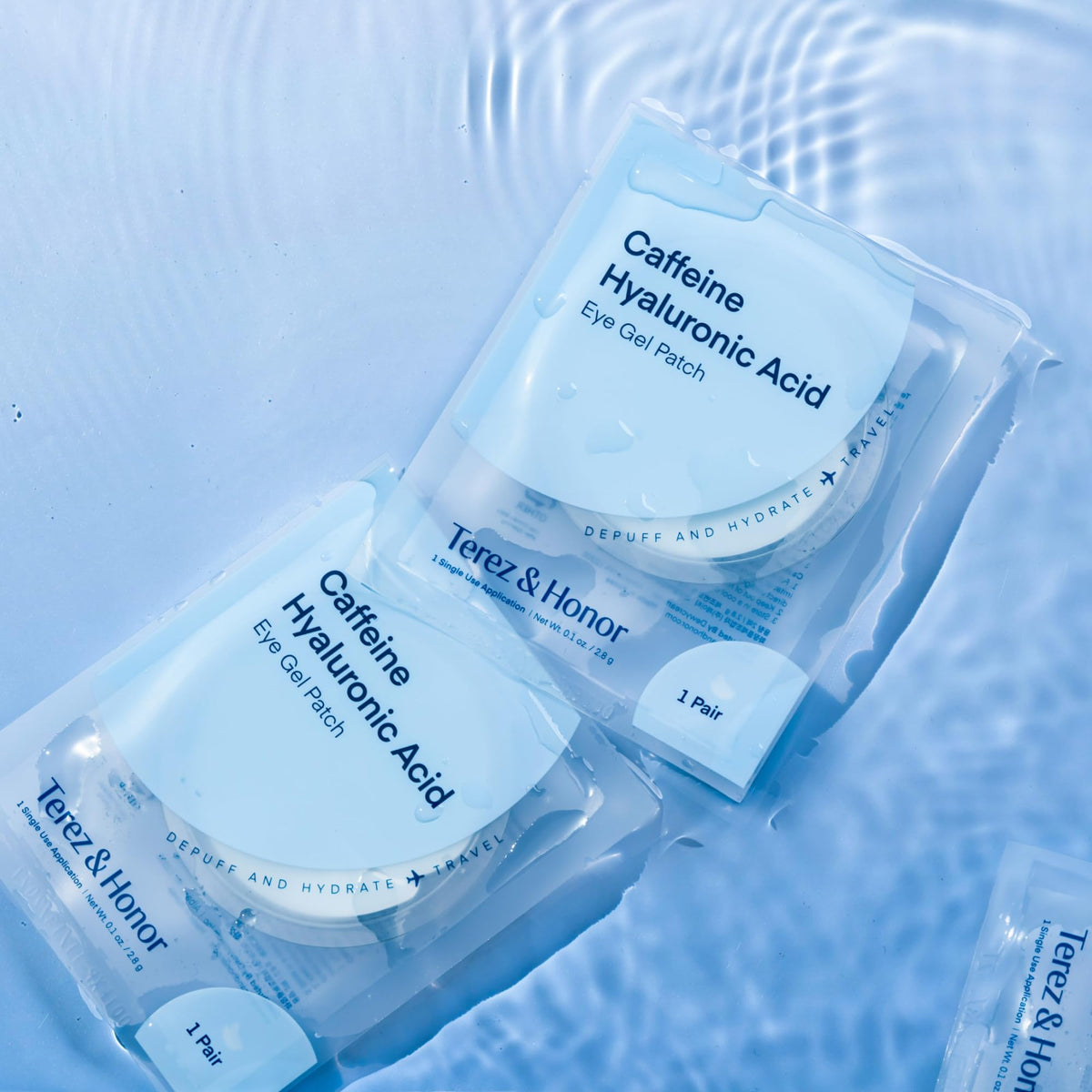 Patchs contour des yeux TEREZ & HONOR dans un cadre relaxant