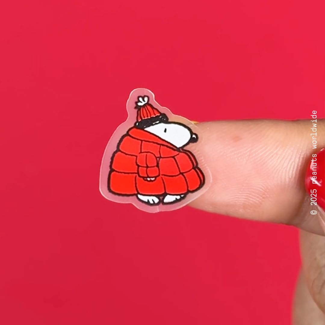 Patchs Hydro-Star® Snoopy ouverts avec plusieurs patchs exposés