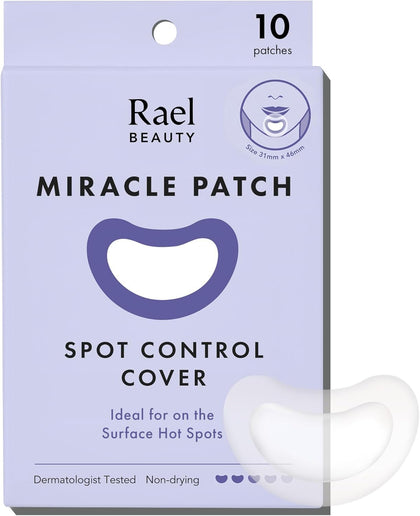Patchs hydrocolloïd Rael en boîte de 10 unités, vue de face