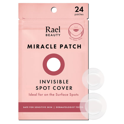 Patchs hydrocolloïdes Rael pour acné, 24 unités, packaging avant
