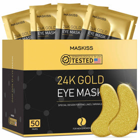 Patchs sous les yeux Maskiss 24K Or - vue avant