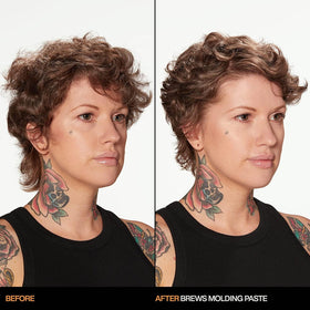 Pâte à Coiffer Redken Brews 170g ouverte montrant la texture
