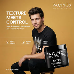 Pâte cheveux mate Pacinos 159g ouverture du pot