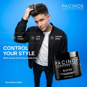 Pâte cheveux mate Pacinos 159g vue de dos