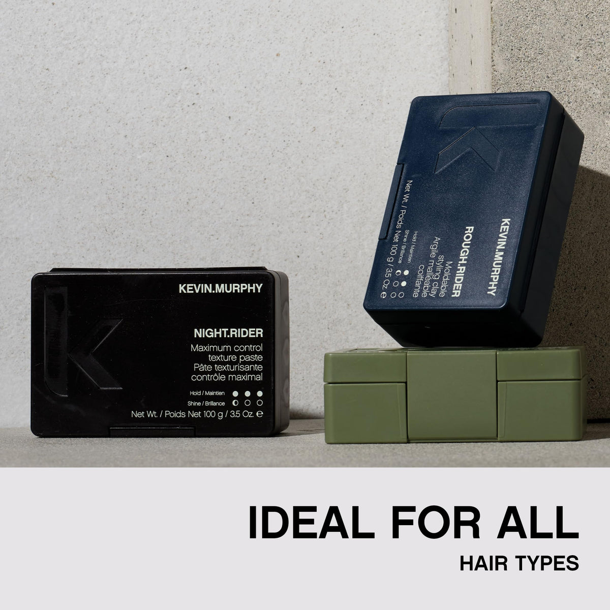 Pâte coiffante KEVIN.MURPHY NIGHT.RIDER 100 g avec ingrédients