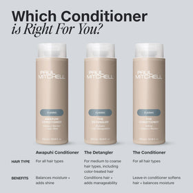 Paul Mitchell Après-Shampooing The Detangler et son packaging