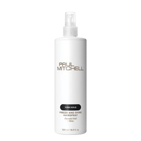 Paul Mitchell Freeze and Shine Laque 508g vue de face avec bouchon