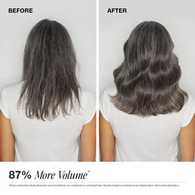 Paul Mitchell Shampoo Extra-Body avec ambiance de salle de bain
