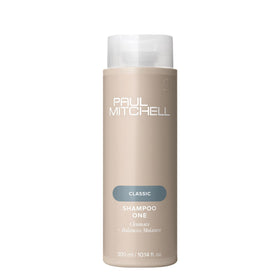 Paul Mitchell Shampoo One 10,14 fl. oz. vue avant avec étiquette tropicale