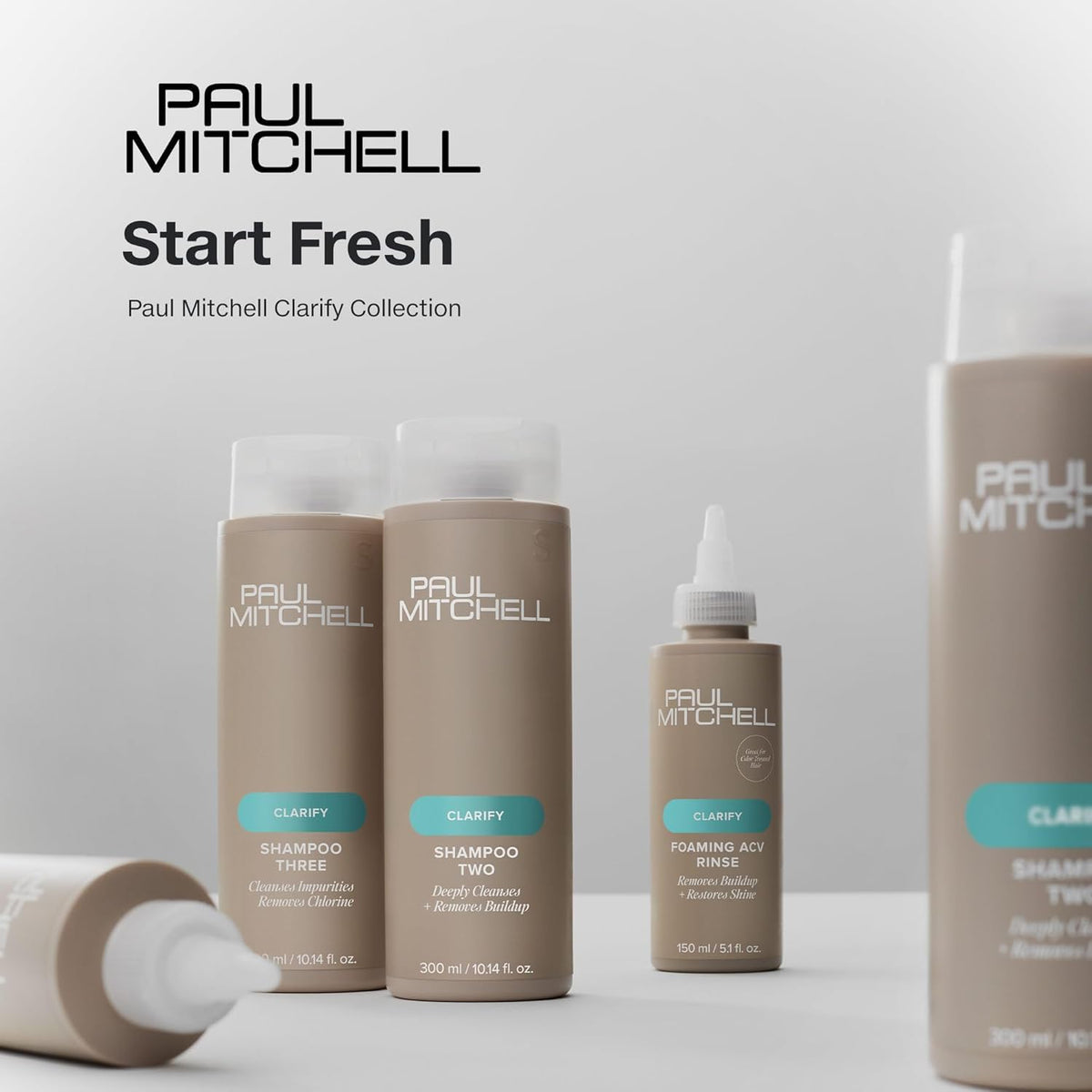 Paul Mitchell Shampoo Two 95g avec fond neutre