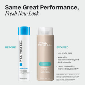 Paul Mitchell Shampoo Two 95g vue arrière montrant les ingrédients