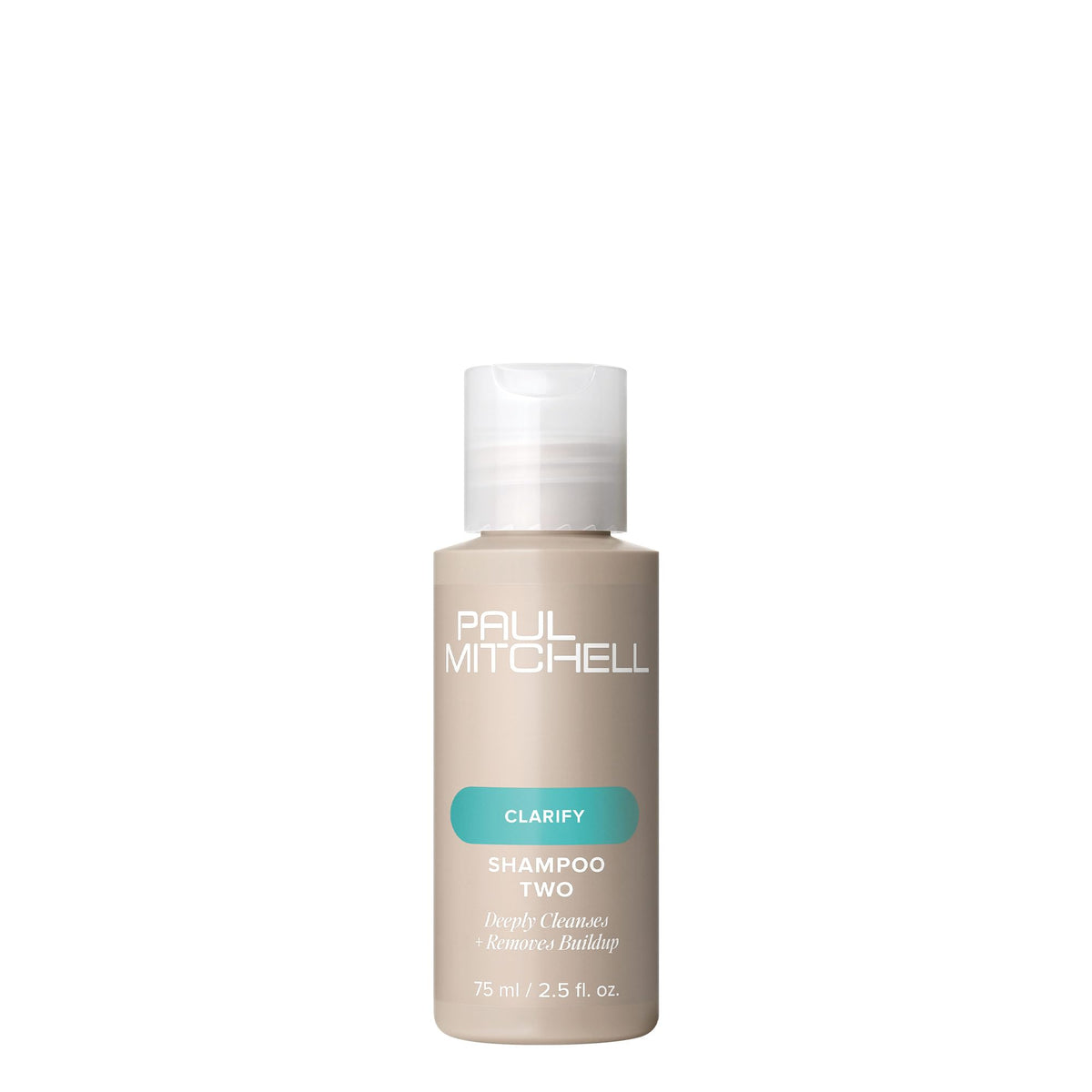 Paul Mitchell Shampoo Two 95g vue de face avec étiquette citronnée