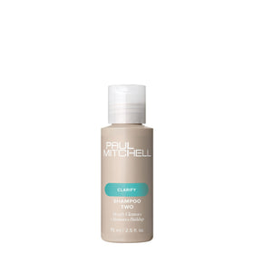 Paul Mitchell Shampoo Two 95g vue de face avec étiquette citronnée