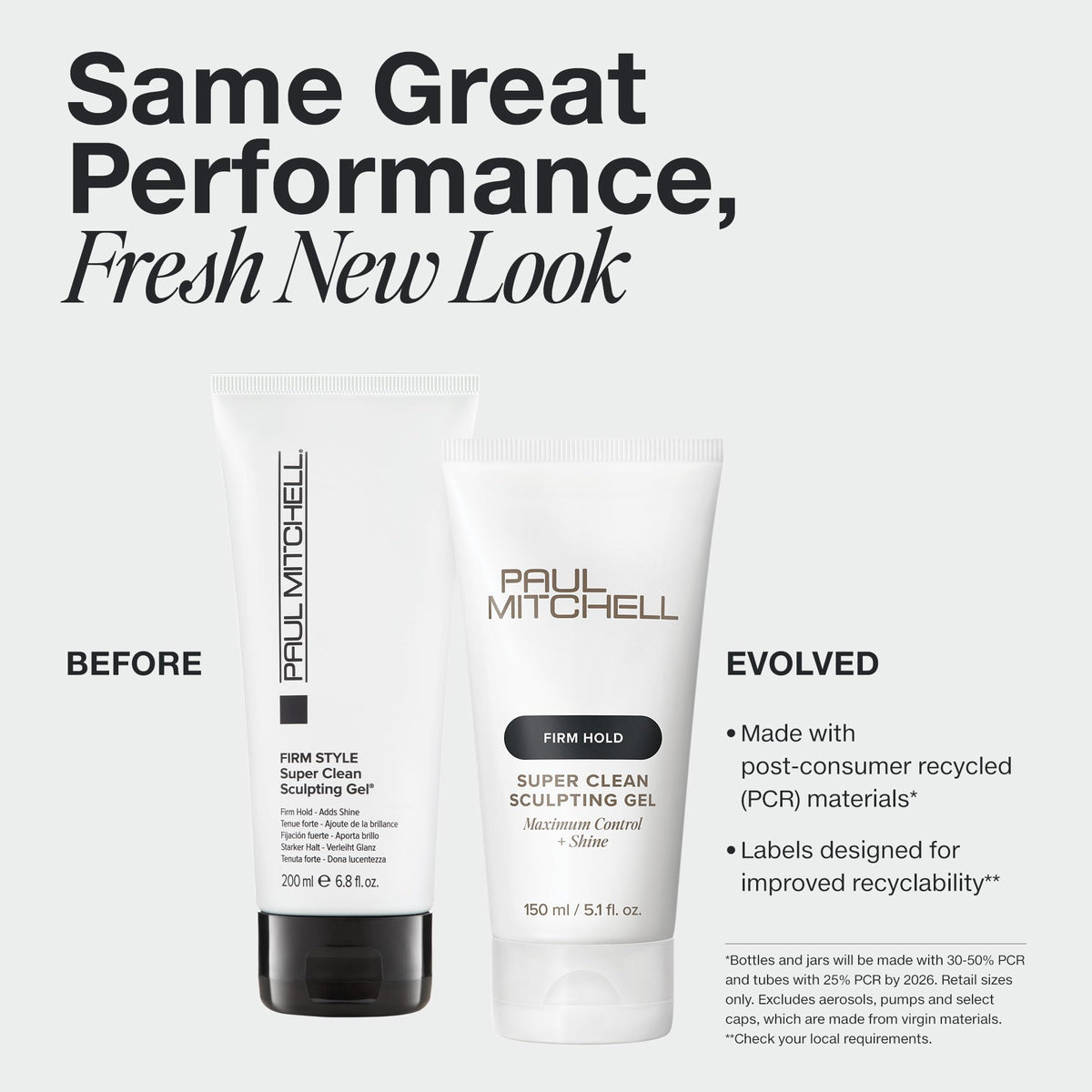 Paul Mitchell Super Clean Sculpting Gel 168g vue arrière