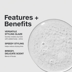 Paul Mitchell Super Sculpt Glaze 16,9 fl oz côté montrant la texture