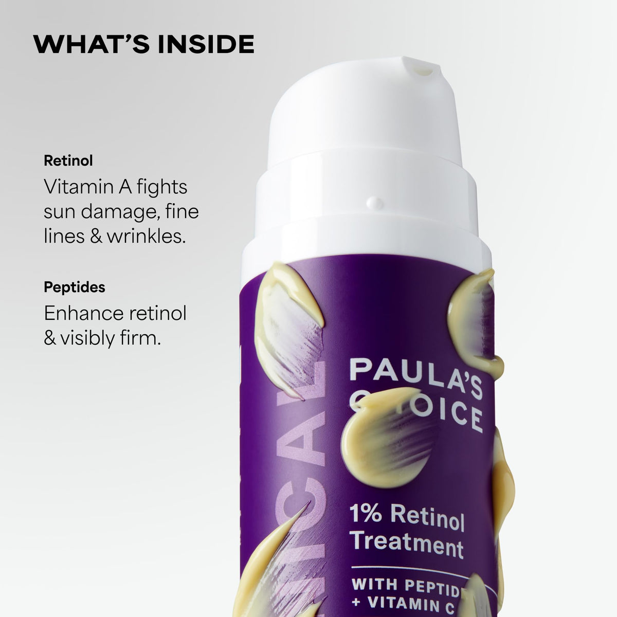 Paula's Choice CLINICAL 1% Retinol Traitement Visage avec texture du produit