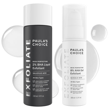 Paula's Choice Duo Gel AHA 8% et BHA 2% vue avant