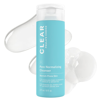 Paula's Choice Nettoyant Visage Normalisant Anti-Acné 6 Fl Oz, vue avant