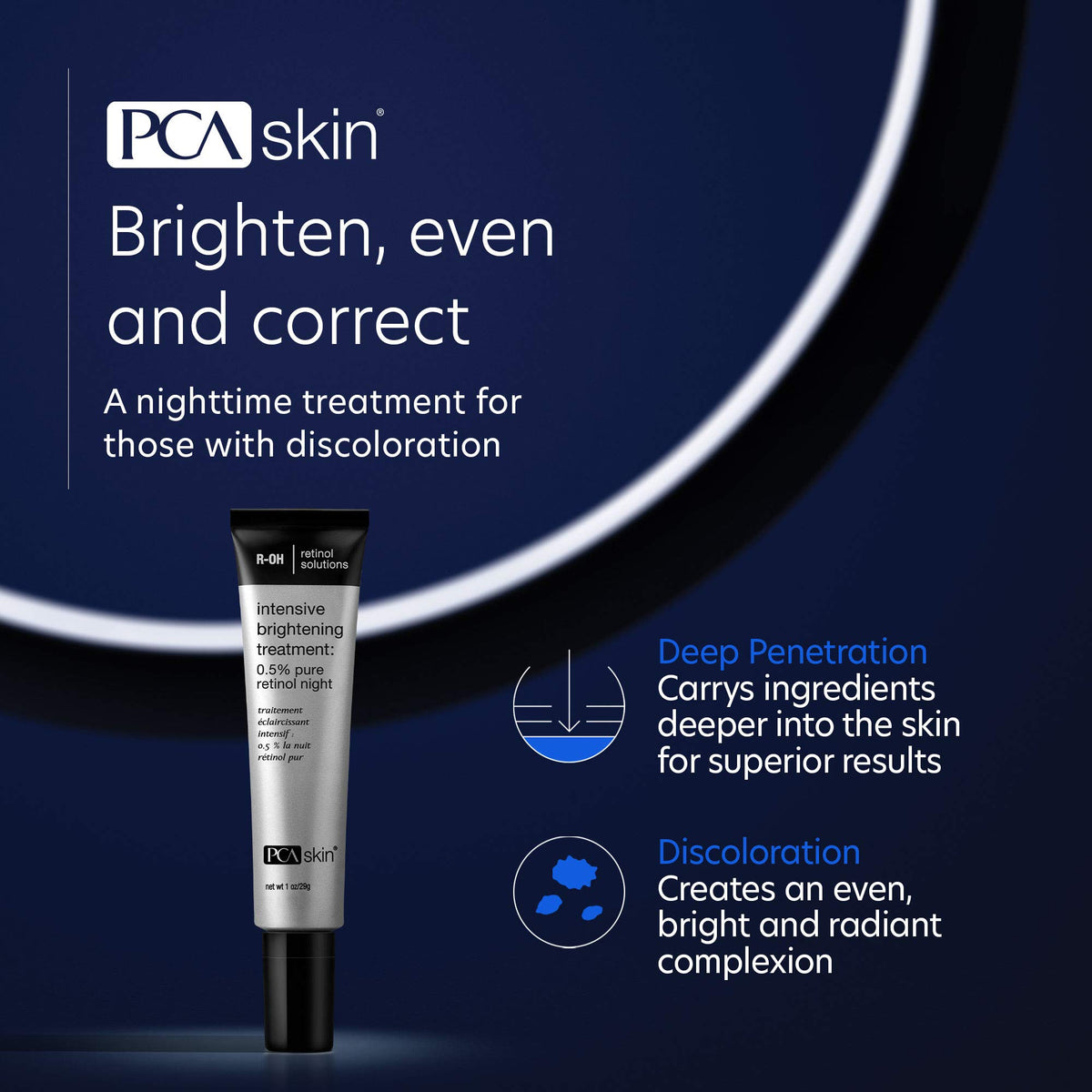PCA SKIN Traitement Éclaircissant Intensif 50g avec bouchon