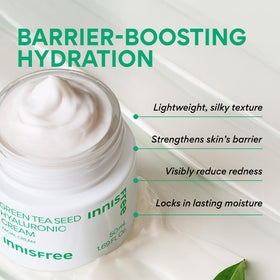Peau hydratée après utilisation du trio innisfree