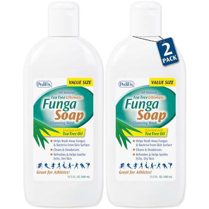 Pedifix FungaSoap 13,5 fl oz pack de 2 vue avant