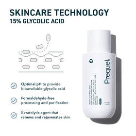 Peeling visage Prequel utilisé sur le cou et le visage