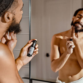 Peigne à barbe en bois de hêtre MANSCAPED