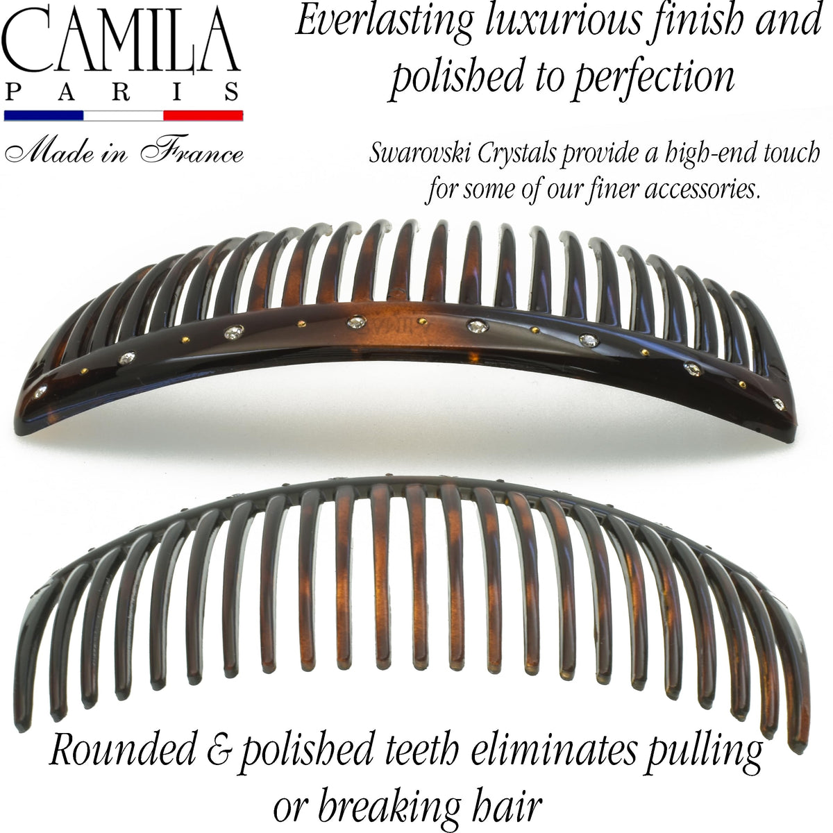 Peigne à cheveux Camila dans une coiffure élégante