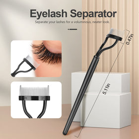 Peigne à cils et brosse à sourcils à double tête du kit SWEET VIEW