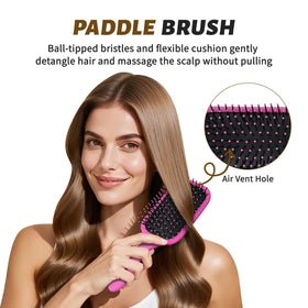 Peigne à dents larges BALON, parfait pour démêler les cheveux épais.