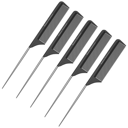Peigne à queue professionnel Bardeau Essentials 8,8 pouces vue de face