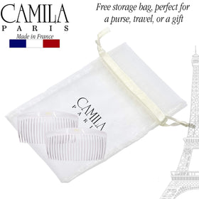 Peigne Camila en utilisation pour une coiffure quotidienne